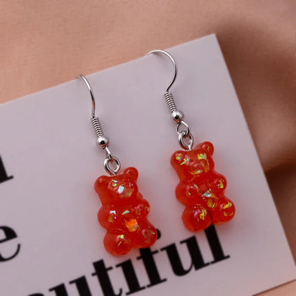Candy Colors Animal Earrings