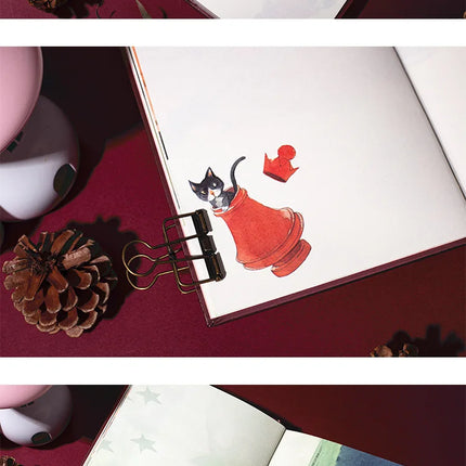 Alice in Wonderland Hardcover Notebook Journal