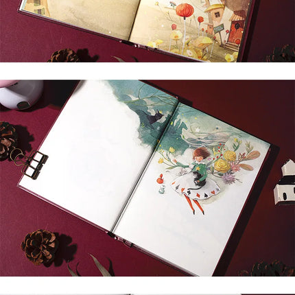Alice in Wonderland Hardcover Notebook Journal