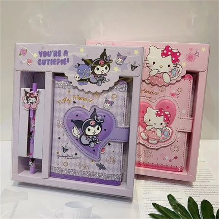 Dear Diary, Hello Kitty - Notebook Journal + Gel Pen - Gift Set, Stationery Set