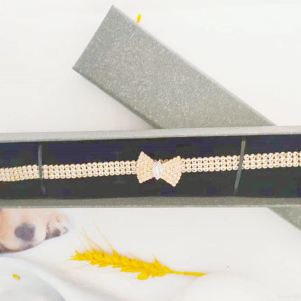 Rhinestone Pet Collar