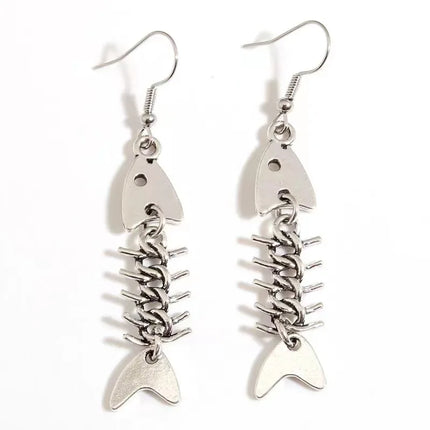 Fish Bone Earrings