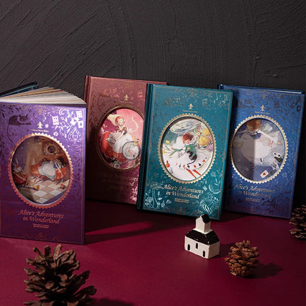 Alice in Wonderland Hardcover Notebook Journal