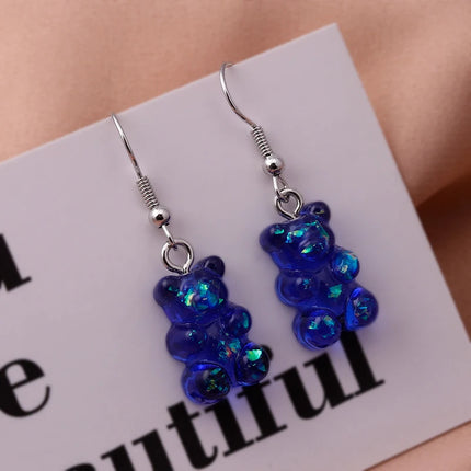 Candy Colors Animal Earrings