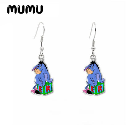 Winnie the Pooh Dangle Earrings