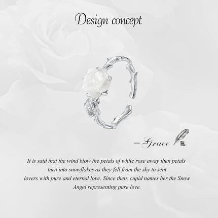 White Rose Ring