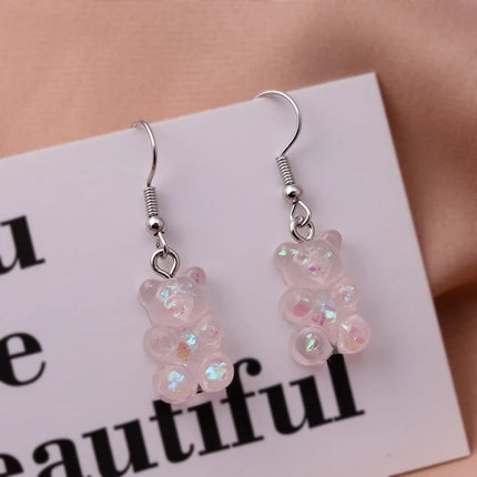 Candy Colors Animal Earrings