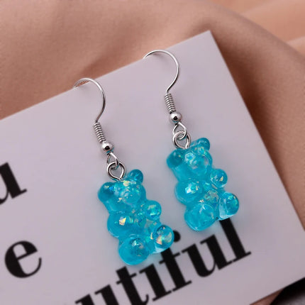 Candy Colors Animal Earrings