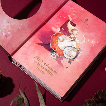 Alice in Wonderland Hardcover Notebook Journal
