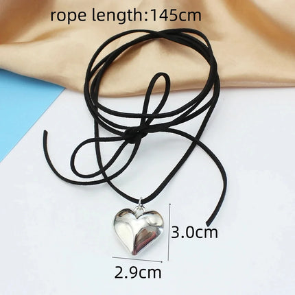 Convex Heart Necklace