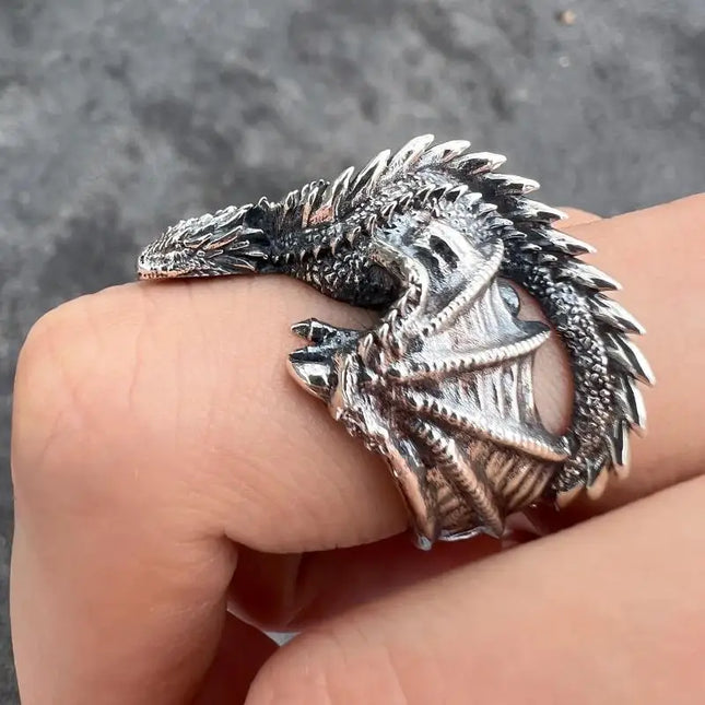 Cuddle Dragon Ring
