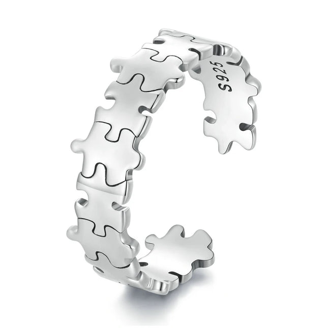 Puzzle Love Ring