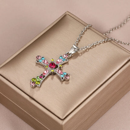 Spirit Cross Necklace