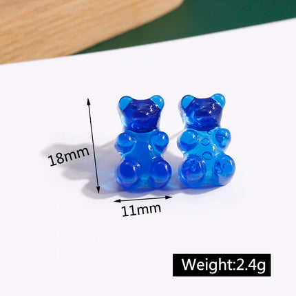 Candy Colors Animal Earrings