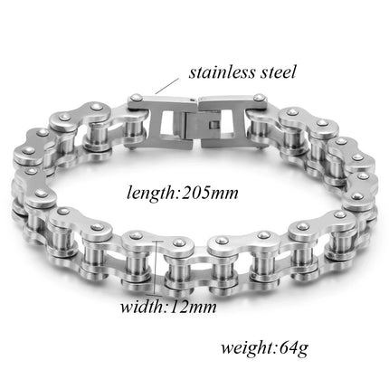 Bike Chain Bracelet