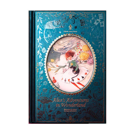 Alice in Wonderland Hardcover Notebook Journal