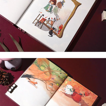 Alice in Wonderland Hardcover Notebook Journal