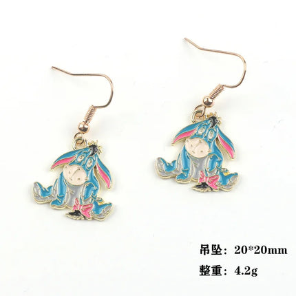 Winnie the Pooh Characters Earrings