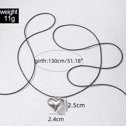 Convex Heart Necklace