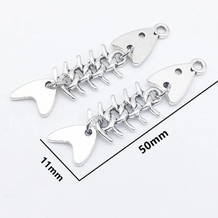 Fish Bone Earrings
