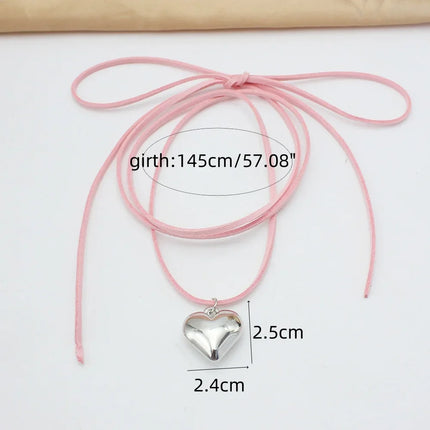 Convex Heart Necklace