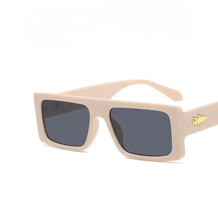 Box Frame Unisex Polarised Sunglasses