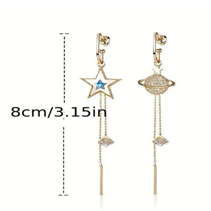 Sun Moon Stars Earrings