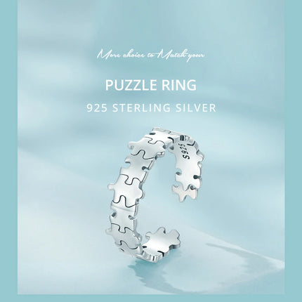 Puzzle Love Ring