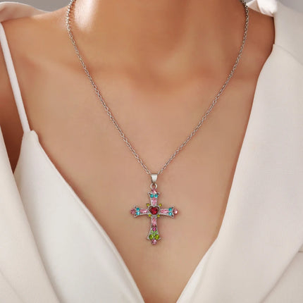 Spirit Cross Necklace