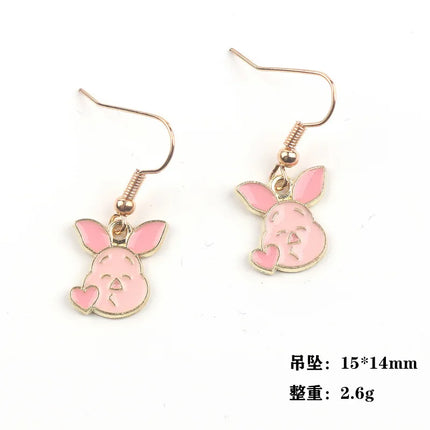 Winnie the Pooh Characters Earrings