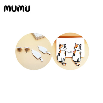Donald Duck Stud Earrings