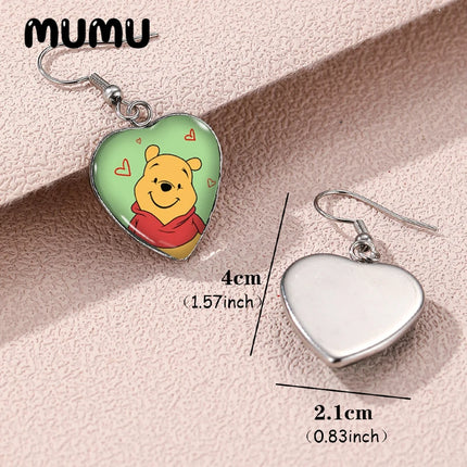 I ♥ Winnie the Pooh Earrings