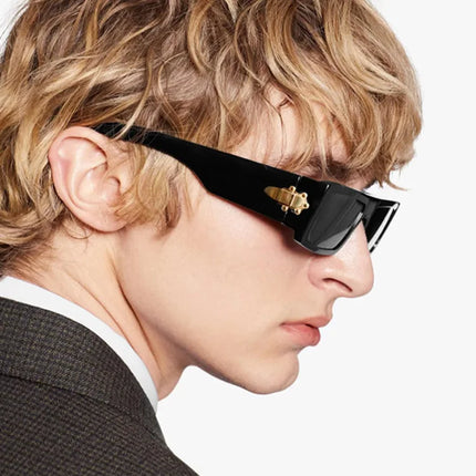 Box Frame Unisex Polarised Sunglasses