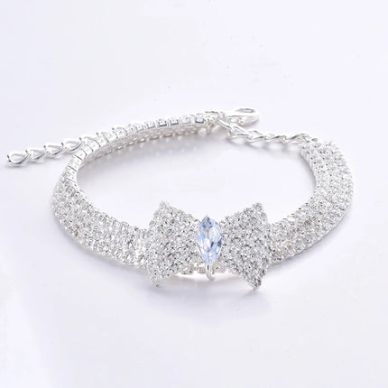 Rhinestone Pet Collar