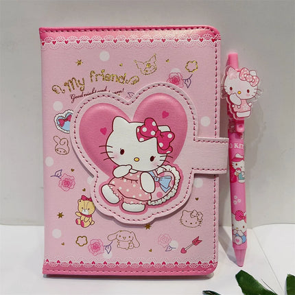 Dear Diary, Hello Kitty - Notebook Journal + Gel Pen - Gift Set, Stationery Set