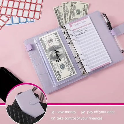 Pretty Planners - Notebooks, Journals - Organizer for Goals, Budget & Productivity, Simple Financial Functional Planner, Goal Setting, Productivity & Habit Tracker, Stay Focussed!