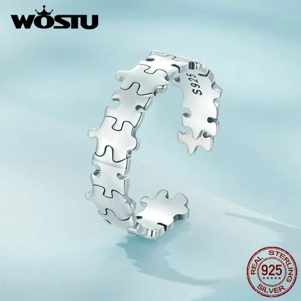 Puzzle Love Ring