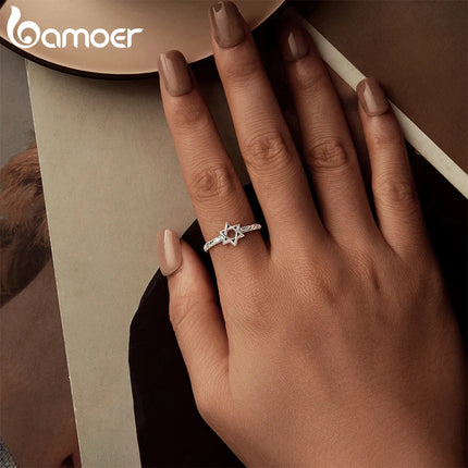 Star of David Cuff Ring