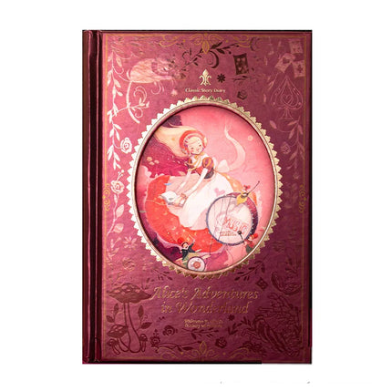 Alice in Wonderland Hardcover Notebook Journal