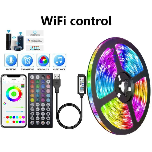 USB LED Smart Strip Lights