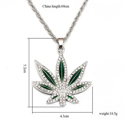 Mary Jane Rhinestone Necklace