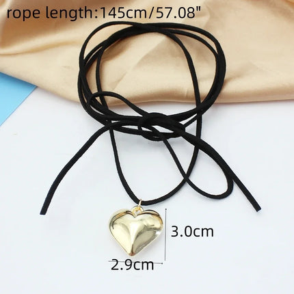 Convex Heart Necklace