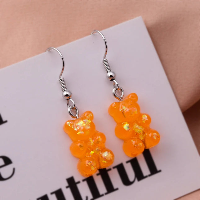 Candy Colors Animal Earrings