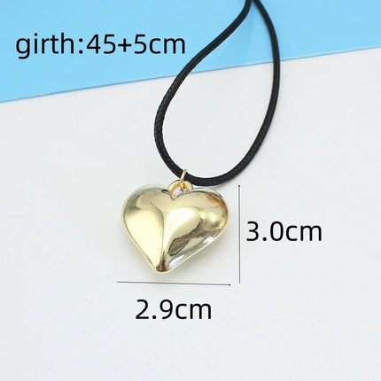 Convex Heart Necklace