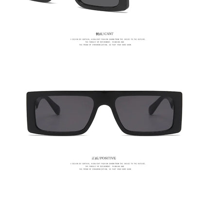 Box Frame Unisex Polarised Sunglasses