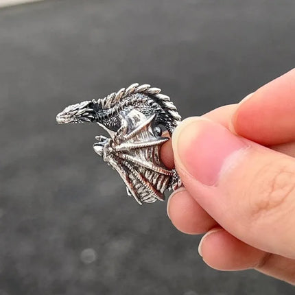 Cuddle Dragon Ring