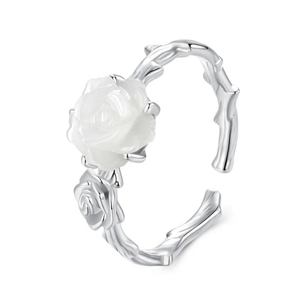 White Rose Ring
