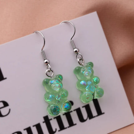 Candy Colors Animal Earrings