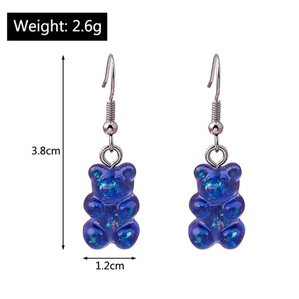 Candy Colors Animal Earrings