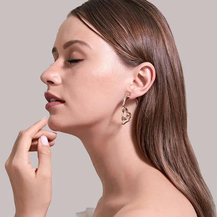 Skull Face Earrings